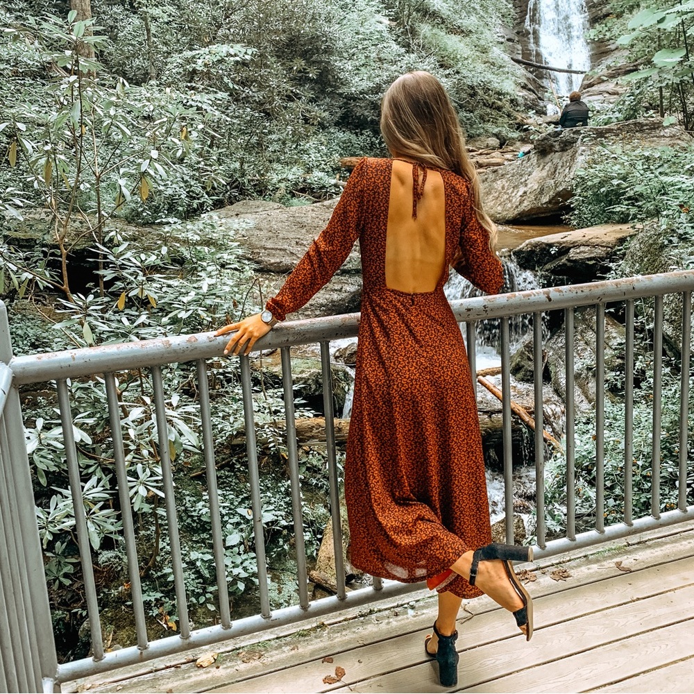 RESA Juliet open back midi dress - size XS